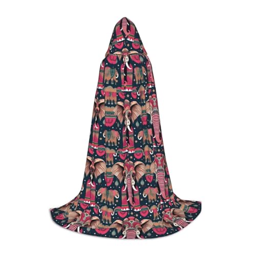 JBJGKHLP Bohemian-Elefanten-Muster, Unisex, Kapuzenumhang, Robe, Karneval, Halloween, Cosplay, Weihnachten, bequem, stilvoll JBJGKHLP Bohemian-Elefanten-Muster, Unisex, Kapuzenumhang, Robe, Karneval, Halloween, Cosplay, Weihnachten, bequem, stilvoll von JBJGKHLP