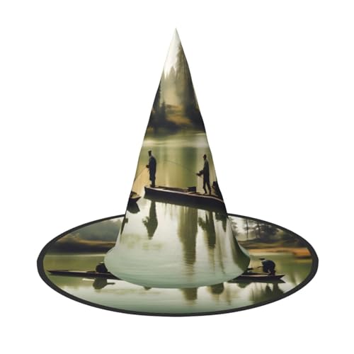 JBJGKHLP Hexenhut mit Fischermotiv, Unisex, Karneval, Cosplay, Party, Kostüm, Zubehör JBJGKHLP Hexenhut mit Fischermotiv, Unisex, Karneval, Cosplay, Party, Kostüm, Zubehör von JBJGKHLP