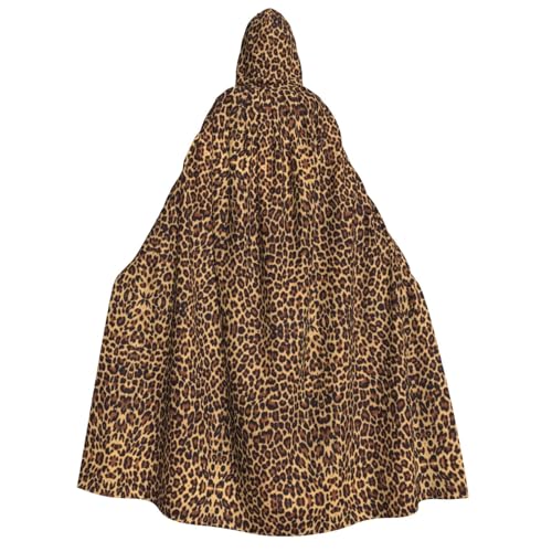 JBJGKHLP Leopardenmuster, Tapetendruck, Unisex, Erwachsene, mit Kapuze, langärmelig, Umhang, Halloween, Weihnachten, Karneval, Mottopartys JBJGKHLP Leopardenmuster, Tapetendruck, Unisex, Erwachsene, mit Kapuze, langärmelig, Umhang, Halloween, Weihnachten, Karneval, Mottopartys von JBJGKHLP