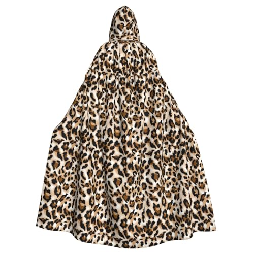 JBJGKHLP Leopardenmuster, atmungsaktiv, Unisex, mit Kapuze, für Halloween, Cosplay, Festivals JBJGKHLP Leopardenmuster, atmungsaktiv, Unisex, mit Kapuze, für Halloween, Cosplay, Festivals von JBJGKHLP