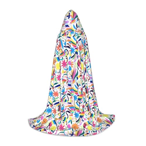 JBJGKHLP Mexikanischer Otomi-Tier-Druck, Unisex, Kapuzenumhang, Robe, Karneval, Halloween, Cosplay, Weihnachten, bequem, stilvoll JBJGKHLP Mexikanischer Otomi-Tier-Druck, Unisex, Kapuzenumhang, Robe, Karneval, Halloween, Cosplay, Weihnachten, bequem, stilvoll von JBJGKHLP
