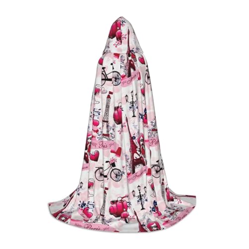 JBJGKHLP Paris Eiffelturm Frankreich Druck Unisex Kapuzenumhang Robe Karneval Halloween Cosplay Weihnachten Bequem Stilvoll JBJGKHLP Paris Eiffelturm Frankreich Druck Unisex Kapuzenumhang Robe Karneval Halloween Cosplay Weihnachten Bequem Stilvoll von JBJGKHLP