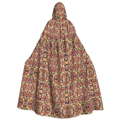 JBJGKHLP Popcorn-Druck, Unisex, Erwachsene, mit Kapuze, langärmelig, Umhang, Halloween, Weihnachten, Karneval, Mottopartys JBJGKHLP Popcorn-Druck, Unisex, Erwachsene, mit Kapuze, langärmelig, Umhang, Halloween, Weihnachten, Karneval, Mottopartys von JBJGKHLP