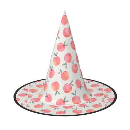 JBJGKHLP Rosa Pfirsichdruck Halloween Hexenhut Unisex Karneval Cosplay Party Mode Cap Kostüm Zubehör JBJGKHLP Rosa Pfirsichdruck Halloween Hexenhut Unisex Karneval Cosplay Party Mode Cap Kostüm Zubehör von JBJGKHLP