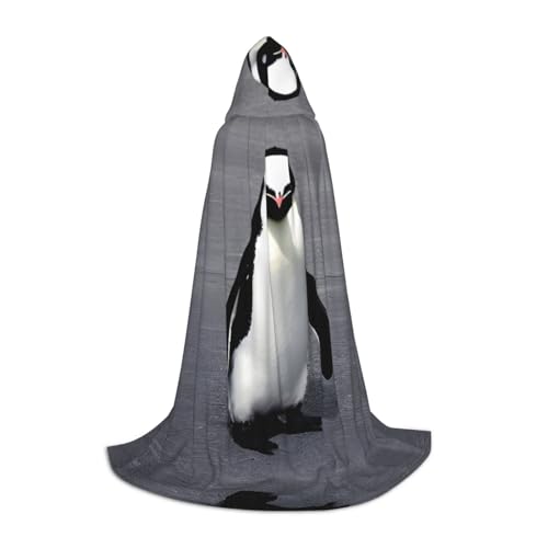JBJGKHLP Süßer Pinguin-Druck, Unisex, Kapuzenumhang, Robe, Karneval, Halloween, Cosplay, Weihnachten, bequem, stilvoll JBJGKHLP Süßer Pinguin-Druck, Unisex, Kapuzenumhang, Robe, Karneval, Halloween, Cosplay, Weihnachten, bequem, stilvoll von JBJGKHLP