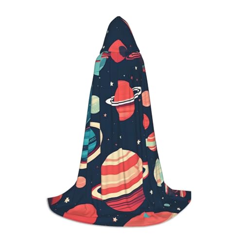 JBJGKHLP Umhang mit Weltraumplaneten, Unisex, mit Kapuze, Karneval, Halloween, Cosplay, Weihnachten, bequem, stilvoll JBJGKHLP Umhang mit Weltraumplaneten, Unisex, mit Kapuze, Karneval, Halloween, Cosplay, Weihnachten, bequem, stilvoll von JBJGKHLP