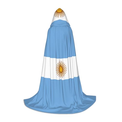 JBJGKHLP Umhang mit argentinischer Flagge, Unisex, mit Kapuze, Karneval, Halloween, Cosplay, Weihnachten, bequem, stilvoll JBJGKHLP Umhang mit argentinischer Flagge, Unisex, mit Kapuze, Karneval, Halloween, Cosplay, Weihnachten, bequem, stilvoll von JBJGKHLP