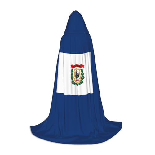 JBJGKHLP West-Virginia-Staatsflagge, Unisex, Kapuzenumhang, Robe, Karneval, Halloween, Cosplay, Weihnachten, bequem, stilvoll JBJGKHLP West-Virginia-Staatsflagge, Unisex, Kapuzenumhang, Robe, Karneval, Halloween, Cosplay, Weihnachten, bequem, stilvoll von JBJGKHLP