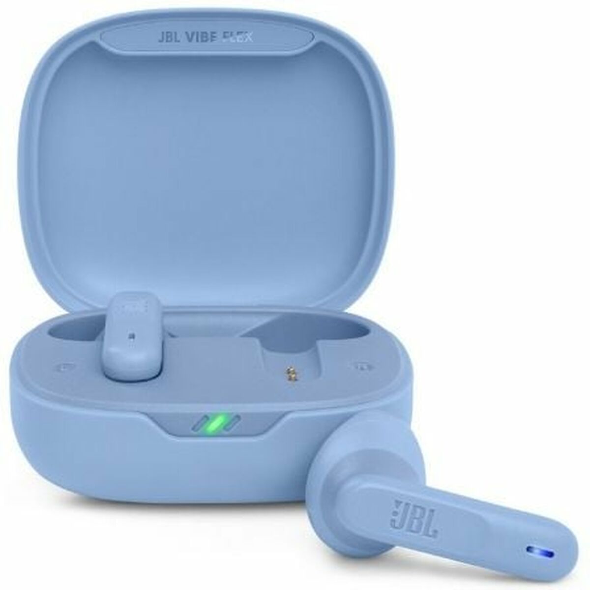 Magnetisch Aufladbare Schnurlose Kopfhörer JBL Vibe Flex Blau Magnetisch Aufladbare Schnurlose Kopfhörer JBL Vibe Flex Blau von JBL