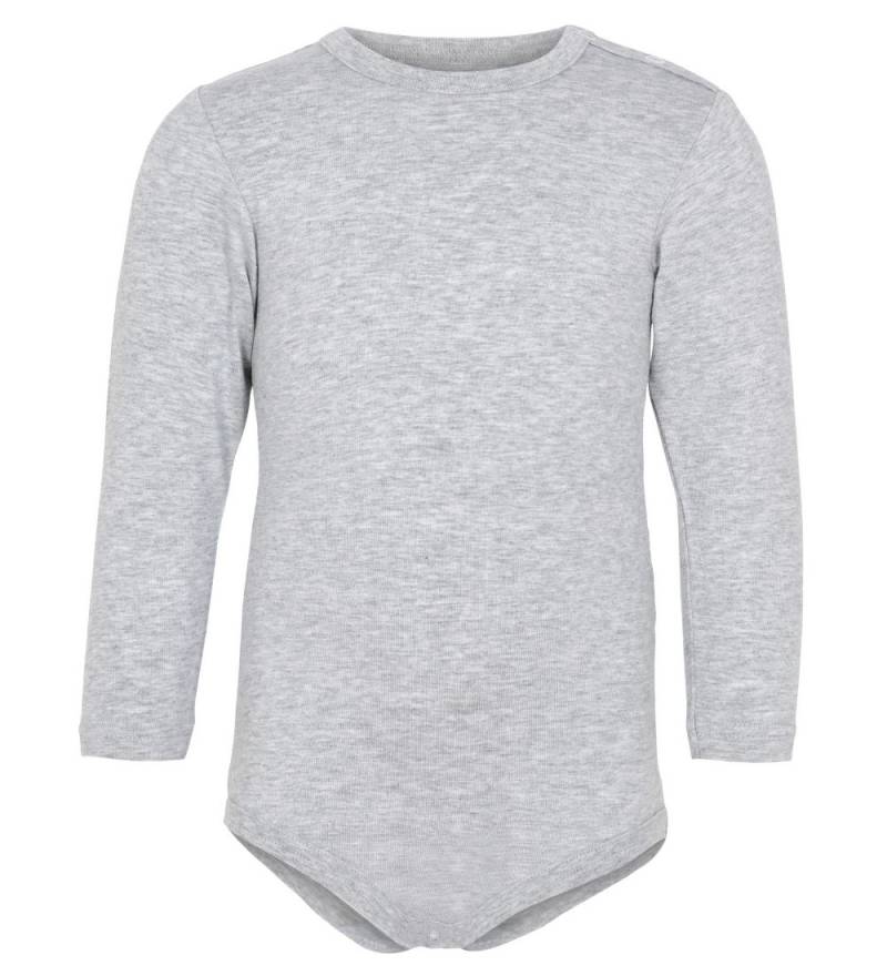 JBS Body l/ä - Bambus - Grau - JBS - 2 Jahre (92) - Body L/Ä von JBS