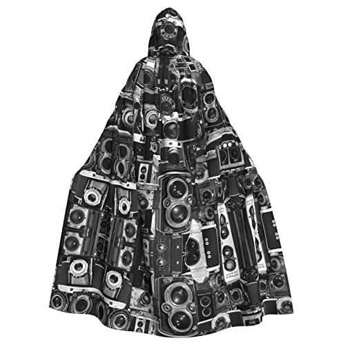 JBYJBX Coole Kamerasammlung, bedruckter Kapuzenumhang für Damen und Herren, Kapuzenumhang, Halloween, Karneval, Cosplay und Motto-Partys JBYJBX Coole Kamerasammlung, bedruckter Kapuzenumhang für Damen und Herren, Kapuzenumhang, Halloween, Karneval, Cosplay und Motto-Partys von JBYJBX