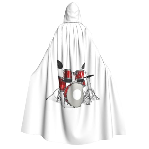 JBYJBX Cooles Schlagzeug-Set mit Kapuze, 190 cm, Erwachsenenkostüm, Halloween, Cosplay, Karneval, Partys JBYJBX Cooles Schlagzeug-Set mit Kapuze, 190 cm, Erwachsenenkostüm, Halloween, Cosplay, Karneval, Partys von JBYJBX
