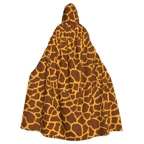 JBYJBX Giraffen-Druck, Halloween, Cosplay, Mittelalter-Festivals, Unisex, Umhang mit Hut und Kapuze JBYJBX Giraffen-Druck, Halloween, Cosplay, Mittelalter-Festivals, Unisex, Umhang mit Hut und Kapuze von JBYJBX