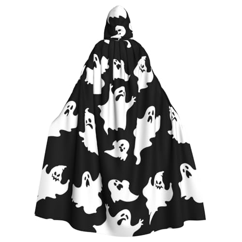 JBYJBX Halloween-Gothic-Druck, Halloween, Cosplay, Mittelalter-Festivals, Unisex, Umhang mit Hut und Kapuze JBYJBX Halloween-Gothic-Druck, Halloween, Cosplay, Mittelalter-Festivals, Unisex, Umhang mit Hut und Kapuze von JBYJBX