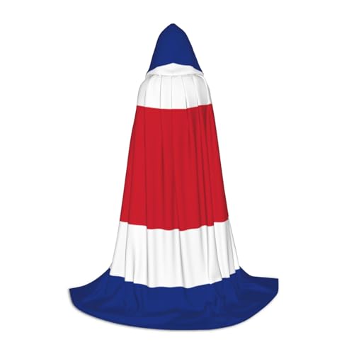 JBYJBX Halloween-Umhang mit Costa Rica Flagge, 130/150/170 cm, Halloween-Kostüm, Karnevalskostüm, Cosplay-Themenparty JBYJBX Halloween-Umhang mit Costa Rica Flagge, 130/150/170 cm, Halloween-Kostüm, Karnevalskostüm, Cosplay-Themenparty von JBYJBX