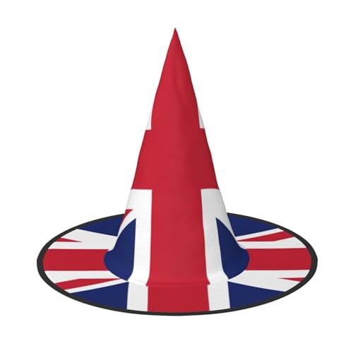 JBYJBX Jbyjbxbritish Hexenhut, Britische Flagge, für Karneval, Halloween, Mottopartys, Cosplay, Maskerade, Weihnachtsdekoration JBYJBX Jbyjbxbritish Hexenhut, Britische Flagge, für Karneval, Halloween, Mottopartys, Cosplay, Maskerade, Weihnachtsdekoration von JBYJBX