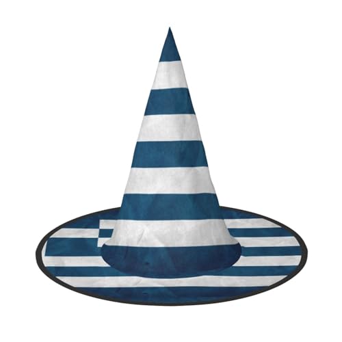 JBYJBX Jbyjbxgriechische Flagge Druck Karneval Halloween Hexenhut Motto-Partys Hut Cosplay Maskerade Urlaub Dekor von JBYJBX