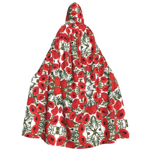 JBYJBX Kapuzenumhang mit Blumenmuster, 190 cm, Erwachsenenkostüm, Halloween, Cosplay, Karneval, Partys JBYJBX Kapuzenumhang mit Blumenmuster, 190 cm, Erwachsenenkostüm, Halloween, Cosplay, Karneval, Partys von JBYJBX