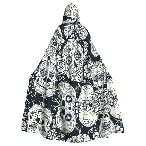 JBYJBX Kapuzenumhang mit Blumenmuster für Damen und Herren, Kapuzenumhang, Halloween, Karneval, Cosplay und Motto-Partys JBYJBX Kapuzenumhang mit Blumenmuster für Damen und Herren, Kapuzenumhang, Halloween, Karneval, Cosplay und Motto-Partys von JBYJBX