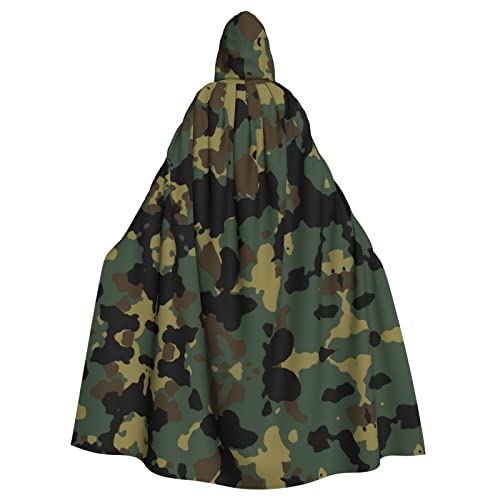 JBYJBX Kapuzenumhang mit Camouflage-Muster für Damen und Herren, Kapuzenumhang, Halloween, Karneval, Cosplay und Motto-Partys JBYJBX Kapuzenumhang mit Camouflage-Muster für Damen und Herren, Kapuzenumhang, Halloween, Karneval, Cosplay und Motto-Partys von JBYJBX