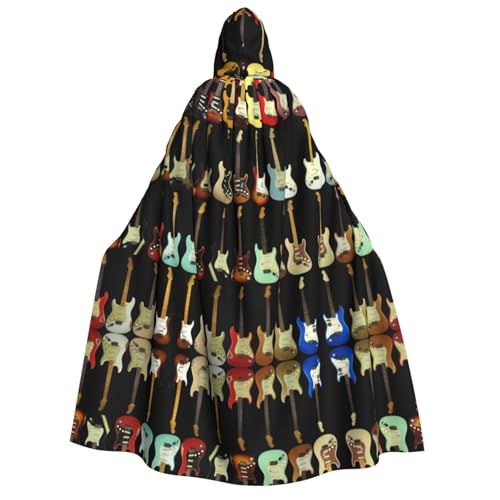 JBYJBX Kapuzenumhang mit Gitarre, 190 cm, Erwachsenenkostüm, Halloween, Cosplay, Karneval, Partys JBYJBX Kapuzenumhang mit Gitarre, 190 cm, Erwachsenenkostüm, Halloween, Cosplay, Karneval, Partys von JBYJBX