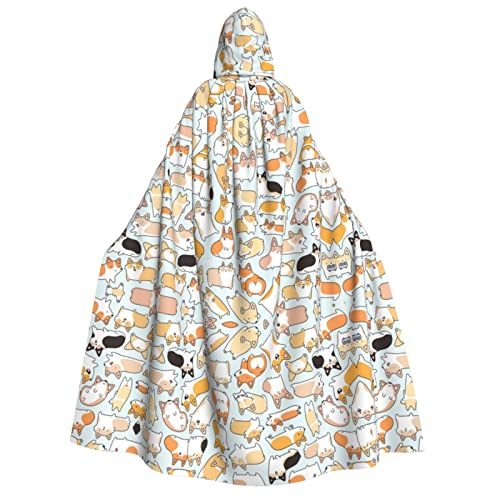 JBYJBX Kapuzenumhang mit Hunde-Aufdruck, 190 cm, Erwachsenenkostüm, Halloween, Cosplay, Karneval, Partys JBYJBX Kapuzenumhang mit Hunde-Aufdruck, 190 cm, Erwachsenenkostüm, Halloween, Cosplay, Karneval, Partys von JBYJBX