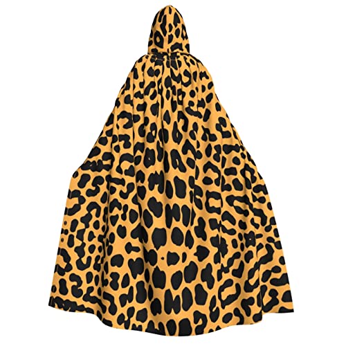 JBYJBX Kapuzenumhang mit Leopardenmuster, 190 cm, Erwachsenenkostüm, Halloween, Cosplay, Karneval, Partys JBYJBX Kapuzenumhang mit Leopardenmuster, 190 cm, Erwachsenenkostüm, Halloween, Cosplay, Karneval, Partys von JBYJBX