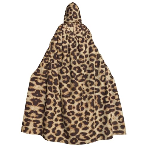 JBYJBX Kapuzenumhang mit Leopardenmuster, 190 cm, Erwachsenenkostüm, Halloween, Cosplay, Karneval, Partys JBYJBX Kapuzenumhang mit Leopardenmuster, 190 cm, Erwachsenenkostüm, Halloween, Cosplay, Karneval, Partys von JBYJBX