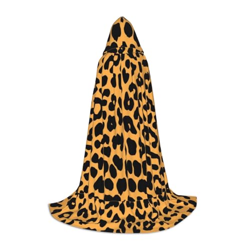 JBYJBX Kapuzenumhang mit Leopardenmuster, Unisex, Halloween, Cosplay, Kostüm, Weihnachten, Karneval, Party, Umhang JBYJBX Kapuzenumhang mit Leopardenmuster, Unisex, Halloween, Cosplay, Kostüm, Weihnachten, Karneval, Party, Umhang von JBYJBX