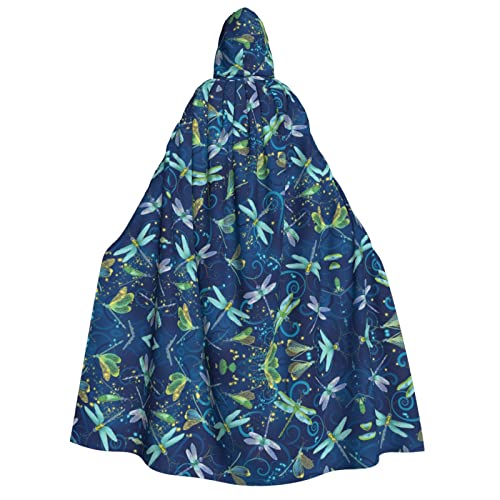 JBYJBX Kapuzenumhang mit Libellen-Druck, 190 cm, Erwachsenenkostüm, Halloween, Cosplay, Karneval, Partys JBYJBX Kapuzenumhang mit Libellen-Druck, 190 cm, Erwachsenenkostüm, Halloween, Cosplay, Karneval, Partys von JBYJBX