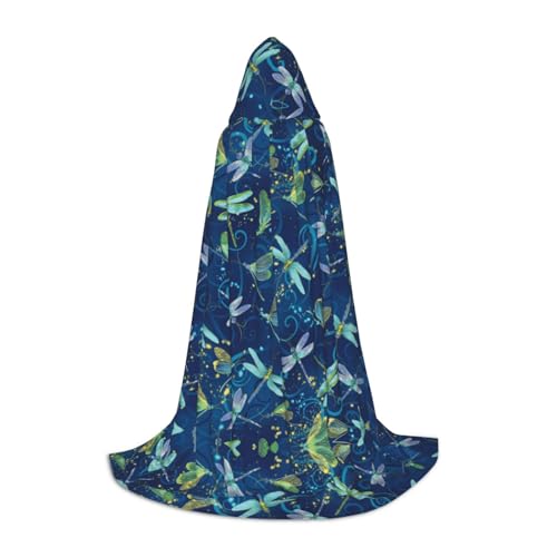 JBYJBX Kapuzenumhang mit Libellen-Druck, Unisex, Halloween, Cosplay, Kostüm, Weihnachten, Karneval, Party, Umhang JBYJBX Kapuzenumhang mit Libellen-Druck, Unisex, Halloween, Cosplay, Kostüm, Weihnachten, Karneval, Party, Umhang von JBYJBX