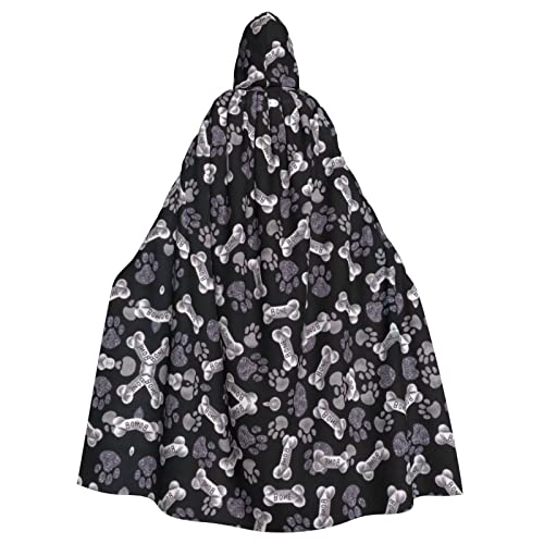 JBYJBX Kapuzenumhang mit Pfotenabdruck für Damen und Herren, Kapuzenumhang, Halloween, Karneval, Cosplay und Themenpartys JBYJBX Kapuzenumhang mit Pfotenabdruck für Damen und Herren, Kapuzenumhang, Halloween, Karneval, Cosplay und Themenpartys von JBYJBX