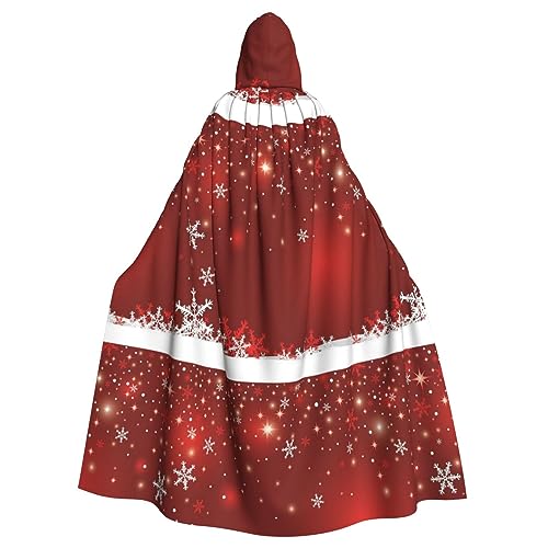 JBYJBX Kapuzenumhang mit Weihnachtsdruck für Damen und Herren, Kapuzenumhang, Halloween, Karneval, Cosplay und Themenpartys JBYJBX Kapuzenumhang mit Weihnachtsdruck für Damen und Herren, Kapuzenumhang, Halloween, Karneval, Cosplay und Themenpartys von JBYJBX