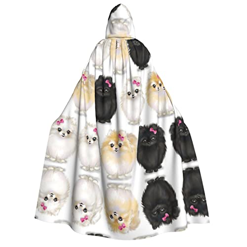 JBYJBX Kapuzenumhang mit Zwergspitzmuster, 190 cm, Erwachsenenkostüm, Halloween, Cosplay, Karneval, Partys JBYJBX Kapuzenumhang mit Zwergspitzmuster, 190 cm, Erwachsenenkostüm, Halloween, Cosplay, Karneval, Partys von JBYJBX