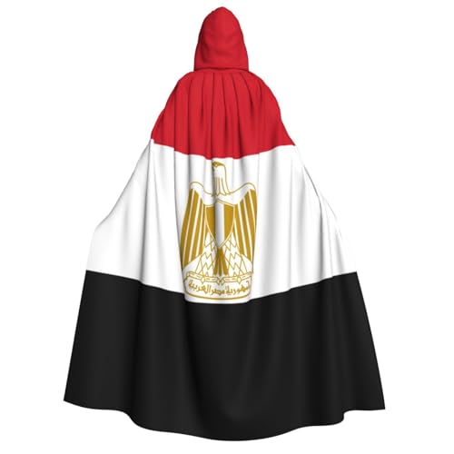 JBYJBX Kapuzenumhang mit ägyptischer Flagge, 190 cm, Erwachsenenkostüm, Halloween, Cosplay, Karneval, Partys JBYJBX Kapuzenumhang mit ägyptischer Flagge, 190 cm, Erwachsenenkostüm, Halloween, Cosplay, Karneval, Partys von JBYJBX