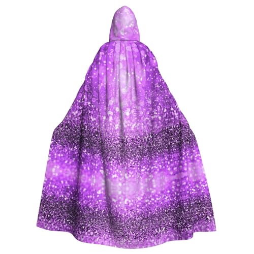 JBYJBX Kapuzenumhang mit glitzerndem Glitzer-Druck, für Damen und Herren, Kapuzenumhang, Halloween, Karneval, Cosplay und Motto-Partys JBYJBX Kapuzenumhang mit glitzerndem Glitzer-Druck, für Damen und Herren, Kapuzenumhang, Halloween, Karneval, Cosplay und Motto-Partys von JBYJBX