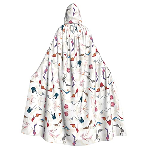 JBYJBX Kapuzenumhang mit hohem Absatz für Damen und Herren, Kapuzenumhang, Halloween, Karneval, Cosplay und Themenpartys JBYJBX Kapuzenumhang mit hohem Absatz für Damen und Herren, Kapuzenumhang, Halloween, Karneval, Cosplay und Themenpartys von JBYJBX
