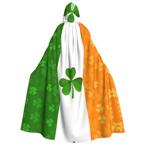 JBYJBX Kapuzenumhang mit irischer Flagge, 190 cm, Erwachsenenkostüm, Halloween, Cosplay, Karneval, Partys JBYJBX Kapuzenumhang mit irischer Flagge, 190 cm, Erwachsenenkostüm, Halloween, Cosplay, Karneval, Partys von JBYJBX