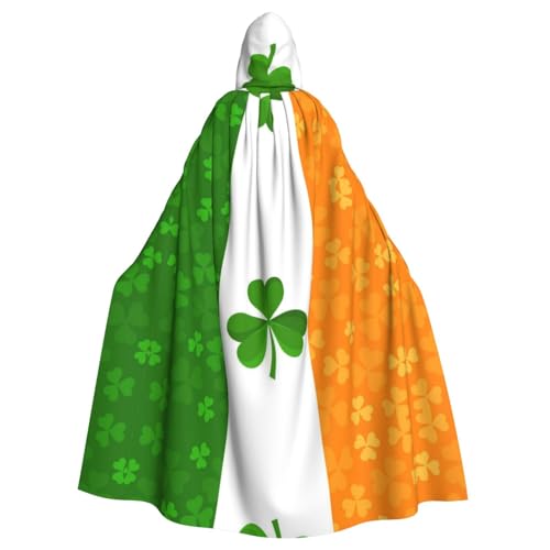 JBYJBX Kapuzenumhang mit irischer Flagge, für Damen und Herren, Kapuzenumhang, Halloween, Karneval, Cosplay und Motto-Partys JBYJBX Kapuzenumhang mit irischer Flagge, für Damen und Herren, Kapuzenumhang, Halloween, Karneval, Cosplay und Motto-Partys von JBYJBX