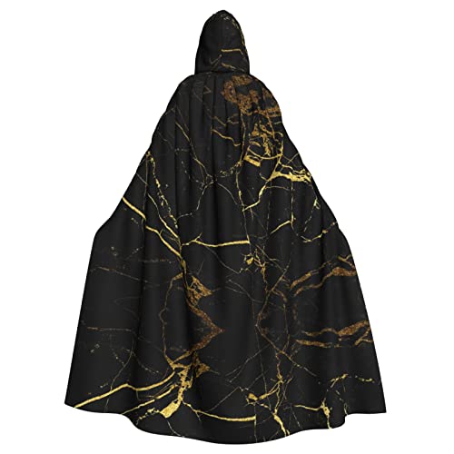 JBYJBX Kapuzenumhang mit schwarzem und goldenem Hintergrund, für Damen und Herren, Kapuzenumhang, Halloween, Karneval, Cosplay und Motto-Partys JBYJBX Kapuzenumhang mit schwarzem und goldenem Hintergrund, für Damen und Herren, Kapuzenumhang, Halloween, Karneval, Cosplay und Motto-Partys von JBYJBX