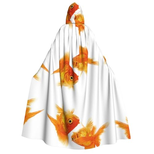 JBYJBX Kapuzenumhang mit süßem Fischdruck, 190 cm, Erwachsenenkostüm, Halloween, Cosplay, Karneval, Partys JBYJBX Kapuzenumhang mit süßem Fischdruck, 190 cm, Erwachsenenkostüm, Halloween, Cosplay, Karneval, Partys von JBYJBX