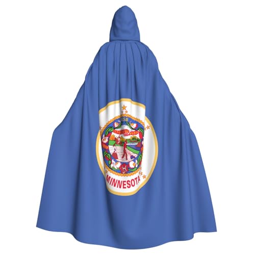 JBYJBX Minnesota Kapuzenumhang mit Staatsflagge, für Damen und Herren, Kapuzenumhang, Halloween, Karneval, Cosplay und Motto-Partys JBYJBX Minnesota Kapuzenumhang mit Staatsflagge, für Damen und Herren, Kapuzenumhang, Halloween, Karneval, Cosplay und Motto-Partys von JBYJBX