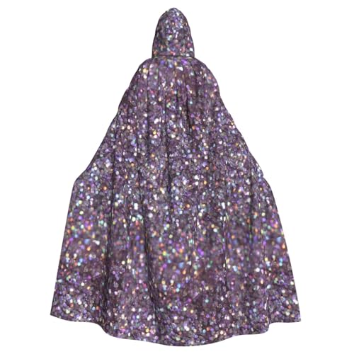 JBYJBX Paillettenmuster-Druck, Halloween, Cosplay, Mittelalter-Festivals, Unisex, Umhang mit Hut und Kapuze JBYJBX Paillettenmuster-Druck, Halloween, Cosplay, Mittelalter-Festivals, Unisex, Umhang mit Hut und Kapuze von JBYJBX