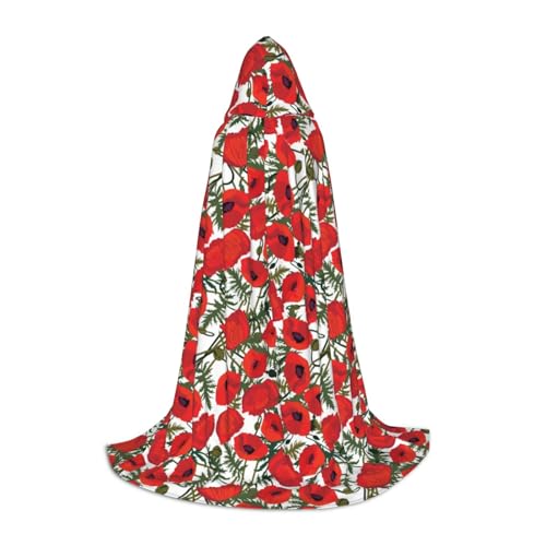 JBYJBX Umhang mit Blumenmuster, Unisex, Kapuzenumhang, Halloween, Cosplay, Kostüm, Weihnachten, Karneval, Party, Umhang JBYJBX Umhang mit Blumenmuster, Unisex, Kapuzenumhang, Halloween, Cosplay, Kostüm, Weihnachten, Karneval, Party, Umhang von JBYJBX