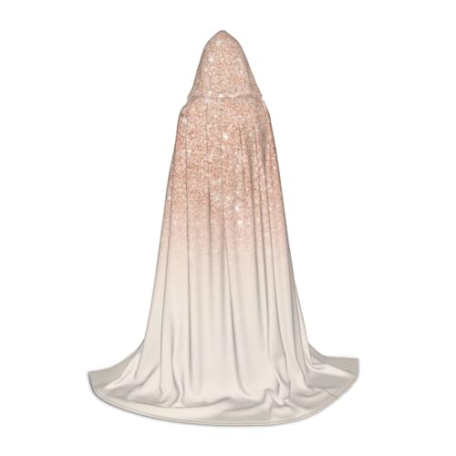 JBYJBX Umhang mit Kapuze und Kunst-Glitzer, Unisex, für Halloween, Cosplay, Kostüm, Weihnachten, Karneval, Party, Umhang JBYJBX Umhang mit Kapuze und Kunst-Glitzer, Unisex, für Halloween, Cosplay, Kostüm, Weihnachten, Karneval, Party, Umhang von JBYJBX