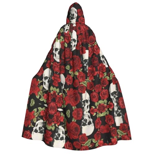 JBYJBX Umhang mit Kapuze und Rosen-Motiv, 190 cm, Erwachsenenkostüm, Halloween, Cosplay, Karneval, Partys JBYJBX Umhang mit Kapuze und Rosen-Motiv, 190 cm, Erwachsenenkostüm, Halloween, Cosplay, Karneval, Partys von JBYJBX