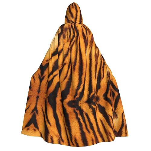 JBYJBX Umhang mit Kapuze und Tigerstreifenmuster, 190 cm, Erwachsenenkostüm, Halloween, Cosplay, Karneval, Partys JBYJBX Umhang mit Kapuze und Tigerstreifenmuster, 190 cm, Erwachsenenkostüm, Halloween, Cosplay, Karneval, Partys von JBYJBX