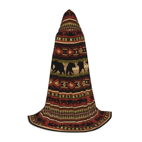 JBYJBX Unisex Kapuzenumhang mit Bären-Aufdruck, Halloween, Cosplay, Kostüm, Weihnachten, Karneval, Party, Umhang JBYJBX Unisex Kapuzenumhang mit Bären-Aufdruck, Halloween, Cosplay, Kostüm, Weihnachten, Karneval, Party, Umhang von JBYJBX