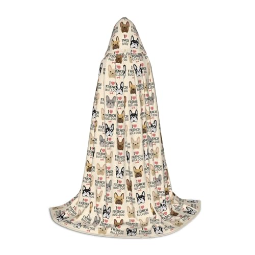 JBYJBX Unisex Kapuzenumhang mit Hundeaufdruck, Halloween, Cosplay, Kostüm, Weihnachten, Karneval, Party, Umhang JBYJBX Unisex Kapuzenumhang mit Hundeaufdruck, Halloween, Cosplay, Kostüm, Weihnachten, Karneval, Party, Umhang von JBYJBX