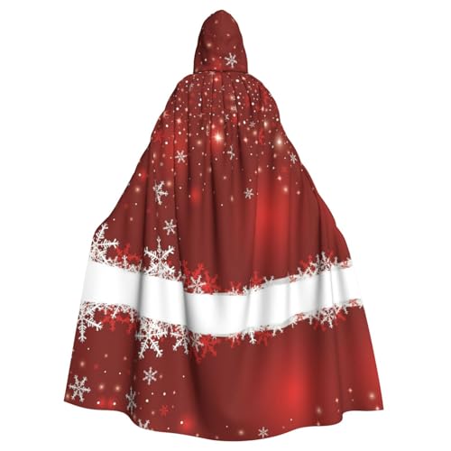 JBYJBX Weihnachtsdruck, Halloween, Cosplay, Mittelalter-Festivals, Unisex, Umhang in voller Länge, mit Hut und Kapuze JBYJBX Weihnachtsdruck, Halloween, Cosplay, Mittelalter-Festivals, Unisex, Umhang in voller Länge, mit Hut und Kapuze von JBYJBX